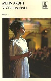 Cover of: Victoria-Hall: roman