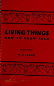 Cover of: Living things by H. E. Jaques