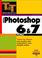 Cover of: Photoshop 6 et 7