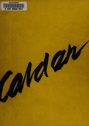 Cover of: Calder