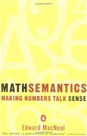 Cover of: Mathsemantics by Edward MacNeal, Edward MacNeal