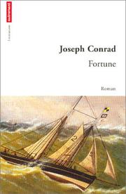 Cover of: Fortune by Joseph Conrad, Sylvère Monod, Odette Lamolle