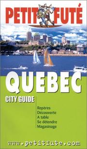 Cover of: Quebec 2002 le petit fute