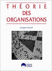 Cover of: Théorie des organisations