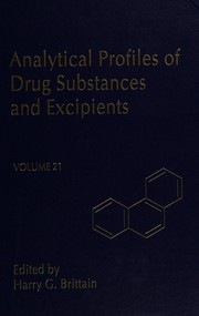 Cover of: Analytical Profiles of Drug Substances and Excipients (Analytical Profiles of Drug Substances & Excipients Vol. 23)