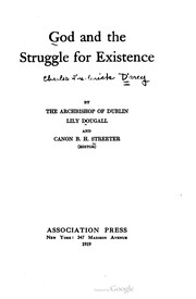 Cover of: God and the struggle for existence