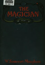 Cover of: The magician by William Somerset Maugham