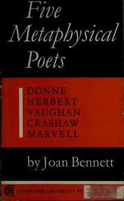 Cover of: Five Metaphysical Poets by Joan Bennett