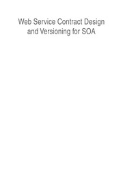 Cover of: Web service contract design and versioning for SOA