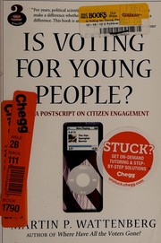 Cover of: Is voting for young people?: with a postscript on citizen engagement
