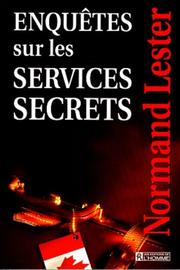 Cover of: Enquêtes sur les services secrets by Normand Lester