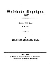 Cover of: Gelehrte Anzeigen by Königlich Bayerische Akademie der Wissenschaften