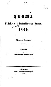 Cover of: Suomi by Suomalaisen Kirjallisuuden Seura