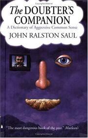 Cover of: The Doubter's Companion by John Ralston Saul