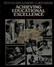 Cover of: Achieving educational excellence: using behavioural strategies