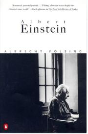Cover of: Albert Einstein by Albrecht Folsing