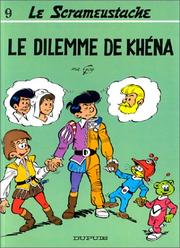Cover of: Le dilemme de Khéna