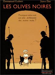 Cover of: Les Olives noires, tome 1  by Emmanuel Guibert, Joann Sfar