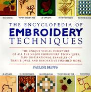 Cover of: The Encyclopedia of Embroidery Techniques by Pauline Brown