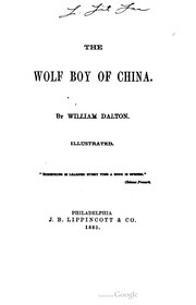 Cover of: The Wolf Boy Of China