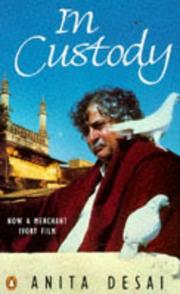 Cover of: In Custody by Anita Desai, Anita Desai