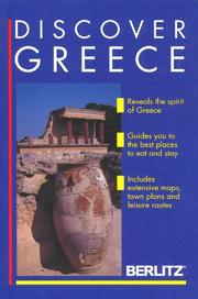 Cover of: Discover Greece by Jack Altman, Neil Wilson