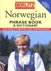 Cover of: Berlitz Norwegian Phrase Book