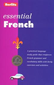 Cover of: Berlitz Essential French