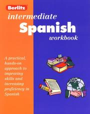 Cover of: Intermediate Spanish Workbook (Workbook Series , Level 2)