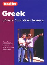 Greek by Berlitz Guides