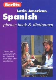 Latin American Spanish phrase book by Berlitz Guides
