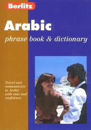 Cover of: Berlitz Arabic Phrase Book