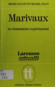 Cover of: Marivaux: un humanisme expérimental