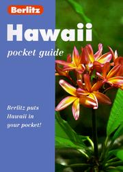 Cover of: Berlitz Hawaii Pocket Guide