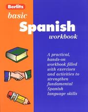 Cover of: Berlitz Basic Spanish (Workbook Series , Level 1)