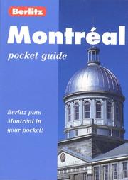 Cover of: Montreal Pocket Guide