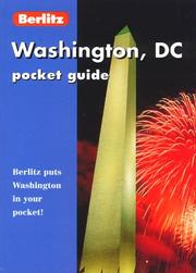 Cover of: Berlitz Washington DC Pocket Guide