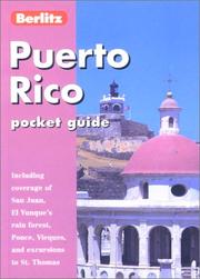 Cover of: Berlitz Puerto Rico by Berlitz Guides