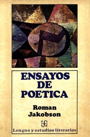 Cover of: Ensayos de poética