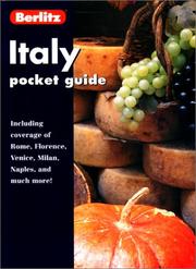 Cover of: Berlitz Italy Pocket Guide
