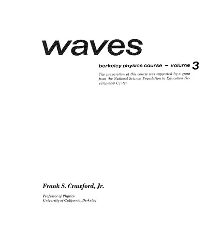 Waves by Frank S. Crawford Jr.