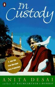 Cover of: In Custody by Anita Desai