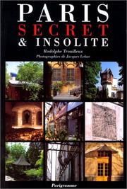 Cover of: Paris secret & insolite