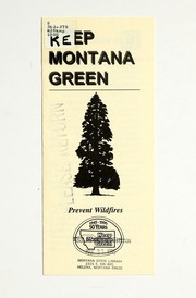 Cover of: Keep Montana green by Keep Montana Green Association