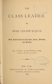 Cover of: The class leader