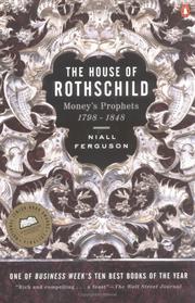 Cover of The House of Rothschild, Vol. 1
