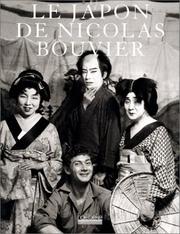 Cover of: Le Japon de Nicolas Bouvier