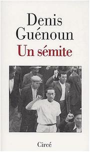 Cover of: Un sémite