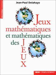 Cover of: Jeux mathématiques et mathématiques des jeux