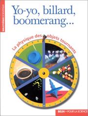 Cover of: Yo-yo, billard, boomerangÂ by 